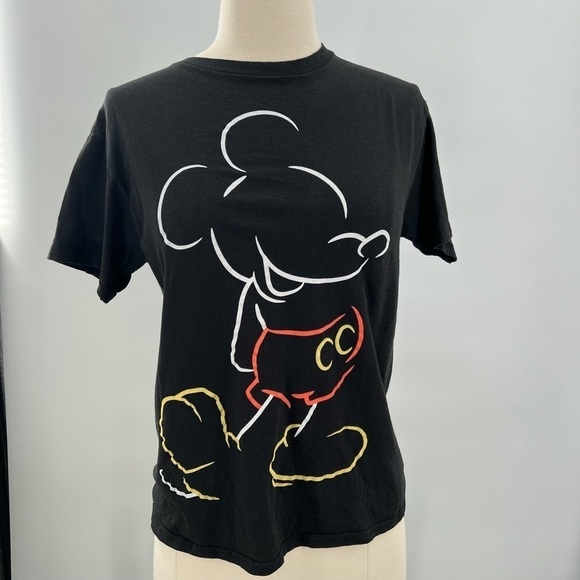 Disney Mickey Mouse Short Sleeve Tee Ladies Medium - Picture 1 of 6